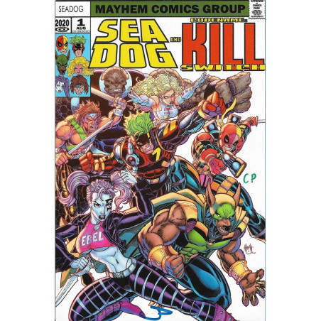 Sea Dog and Codename: Kill Switch Issue 1 Signed