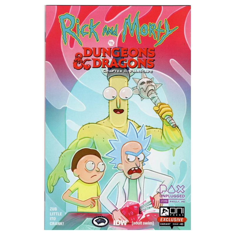 Rick and Morty vs Dungeons & Dragons: Chapter II - Painscape Issue 1f Variant