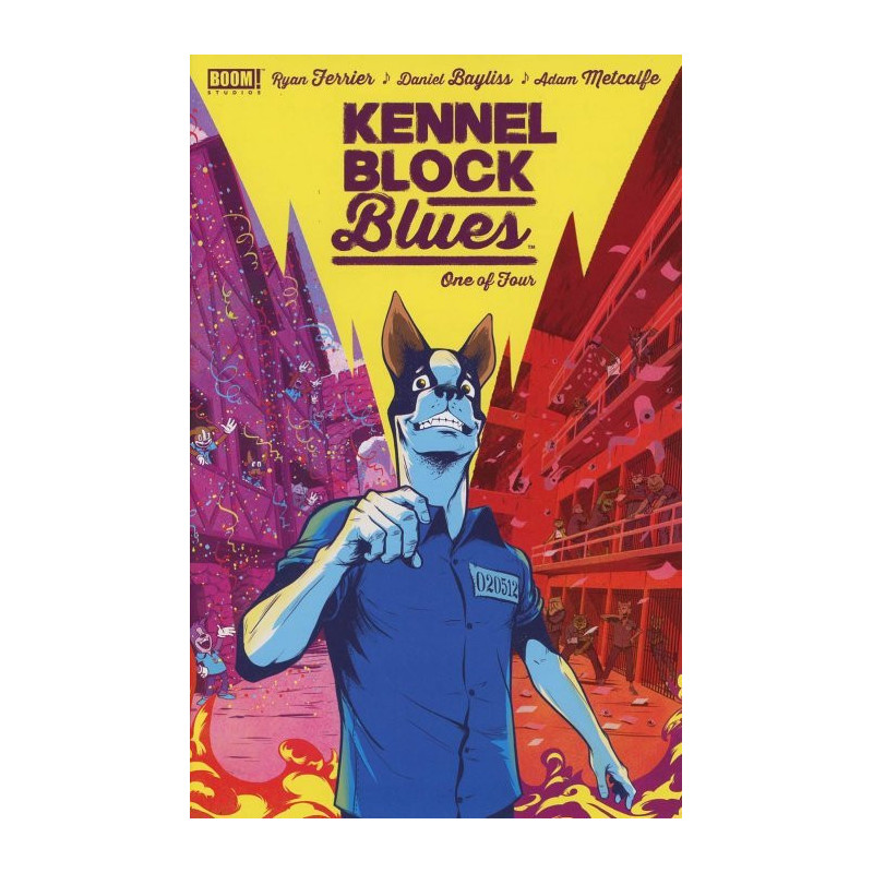 Kennel Block Blues Mini Issue 1-2nd print Variant