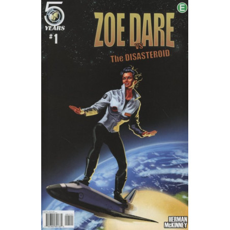 Zoe Dare Vs The Disasteroid Issue 1b Variant