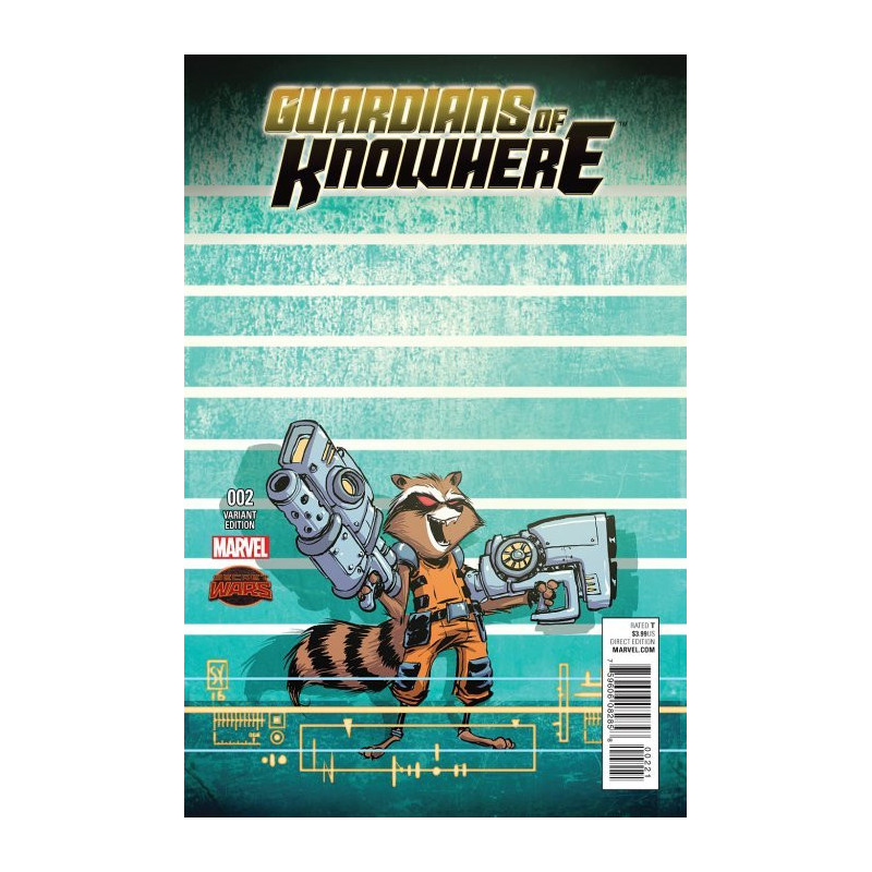 Guardians of Knowhere Mini Issue 2b Variant