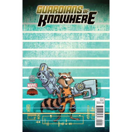 Guardians of Knowhere Mini Issue 2b Variant