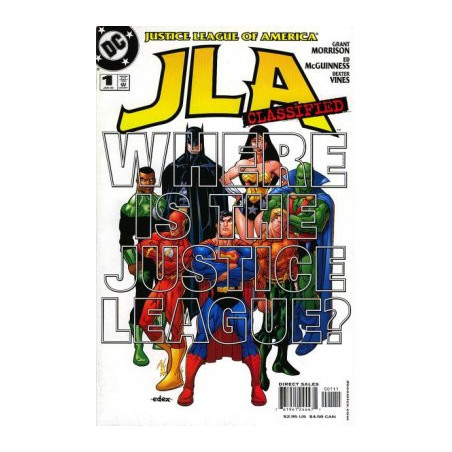 JLA: Classified  Issue  1b Variant