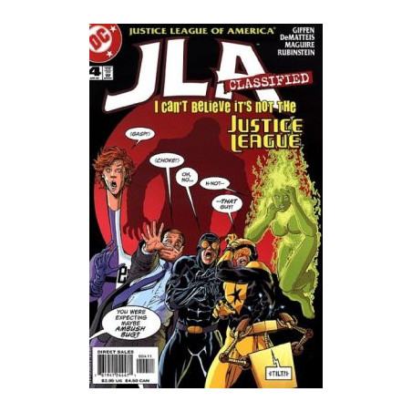 JLA: Classified  Issue  4