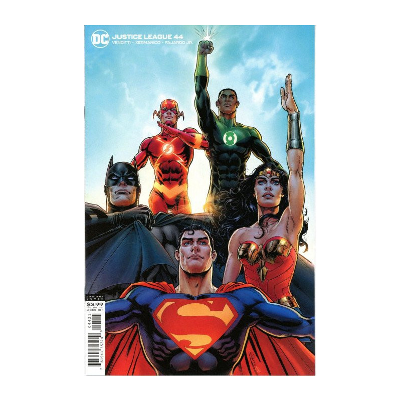 Justice League Vol. 4 Issue 44b Variant