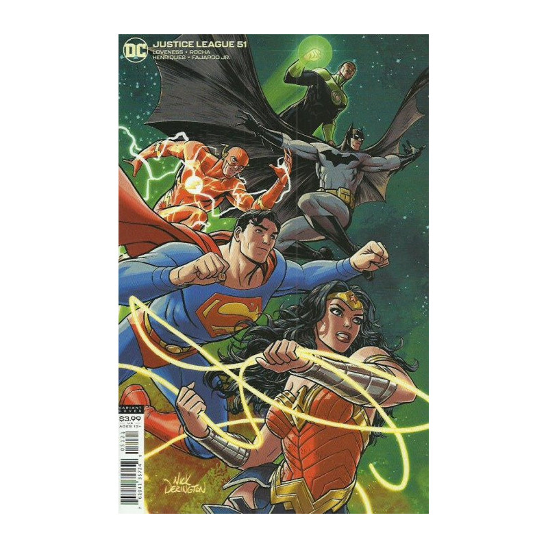 Justice League Vol. 4 Issue 51b Variant