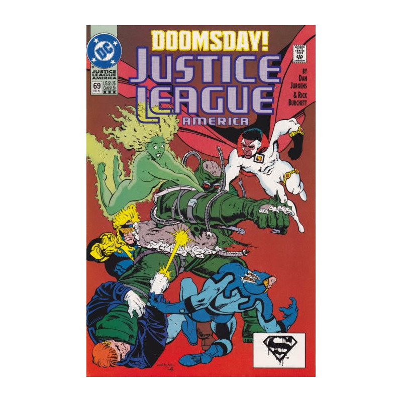 Justice League America  Issue  69 - 3rd print