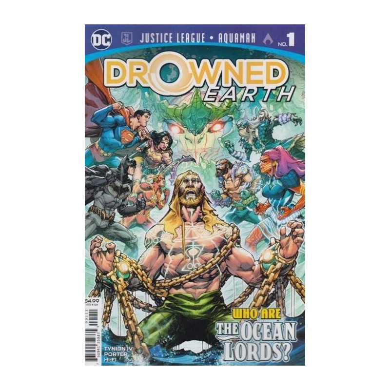 Justice League / Aquaman: Drowned Earth Issue 1