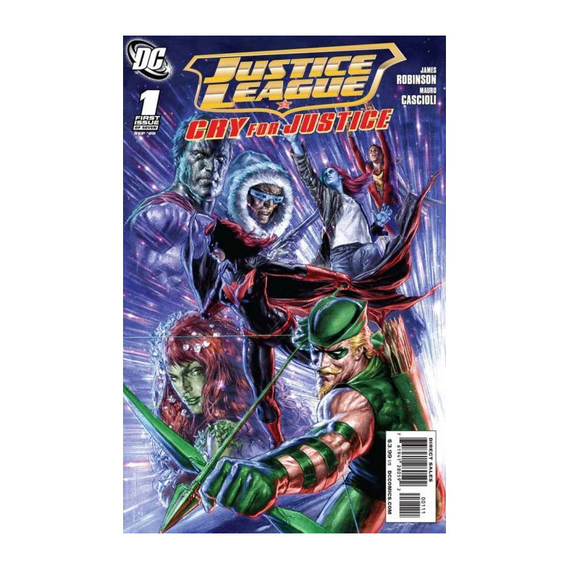 Justice League: Cry For Justice Issue 1