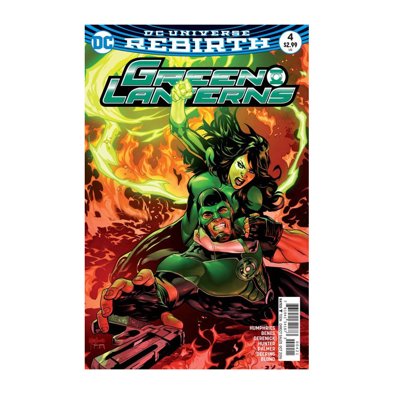 Green Lanterns  Issue 4b Variant