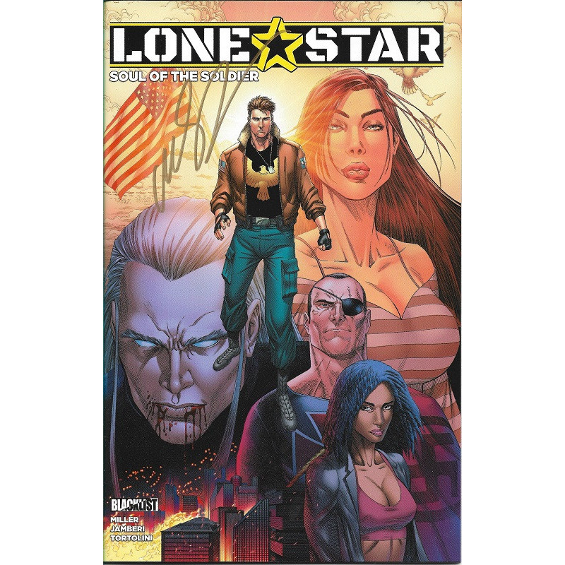 Lonestar: Soul of the Soldier Issue 1b Variant Signed