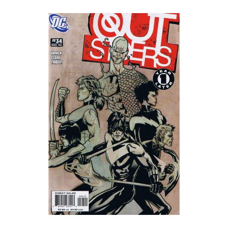 Outsiders Vol. 3 Issue 34b Variant