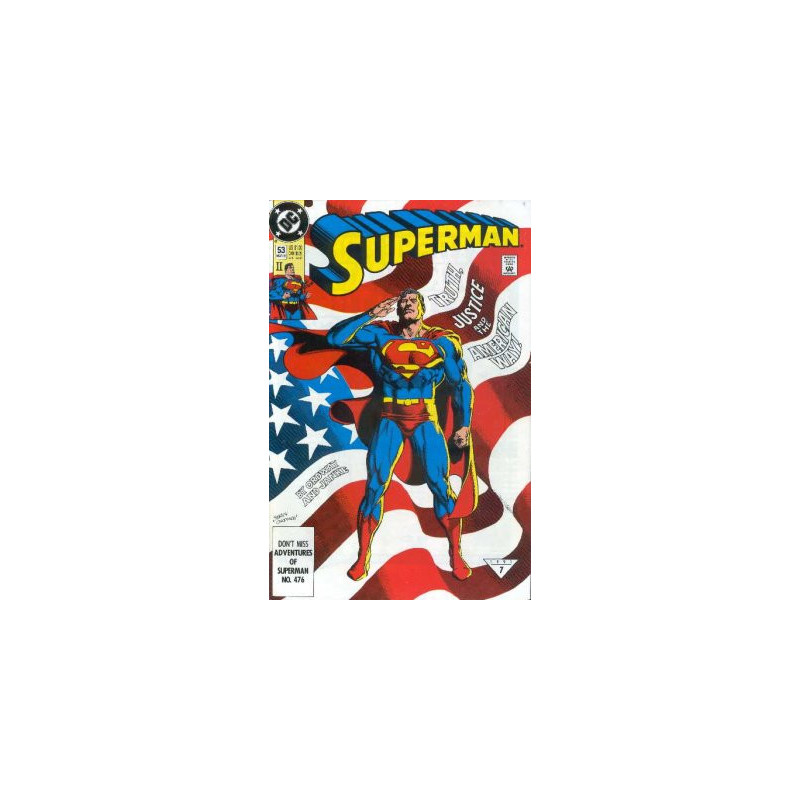 Superman Vol. 2 Issue  53 - 2nd print