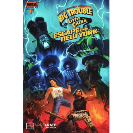 Big Trouble in Little China / Escape From New York Issue 1lc Variant