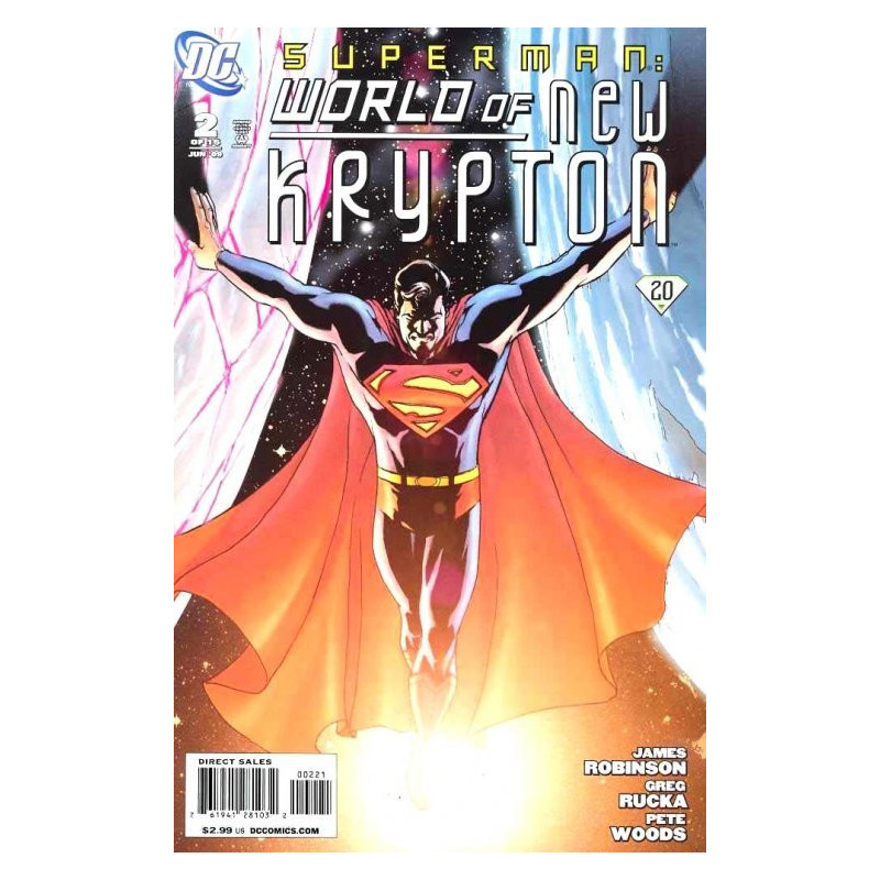 Superman: World of New Krypton  Issue  2b Variant