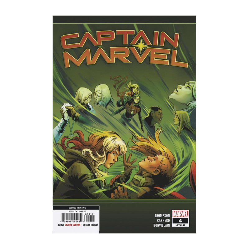 Captain Marvel Vol. 9 Issue  4c Variant