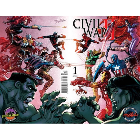 Civil War II  Issue 1sleepinggiant Variant