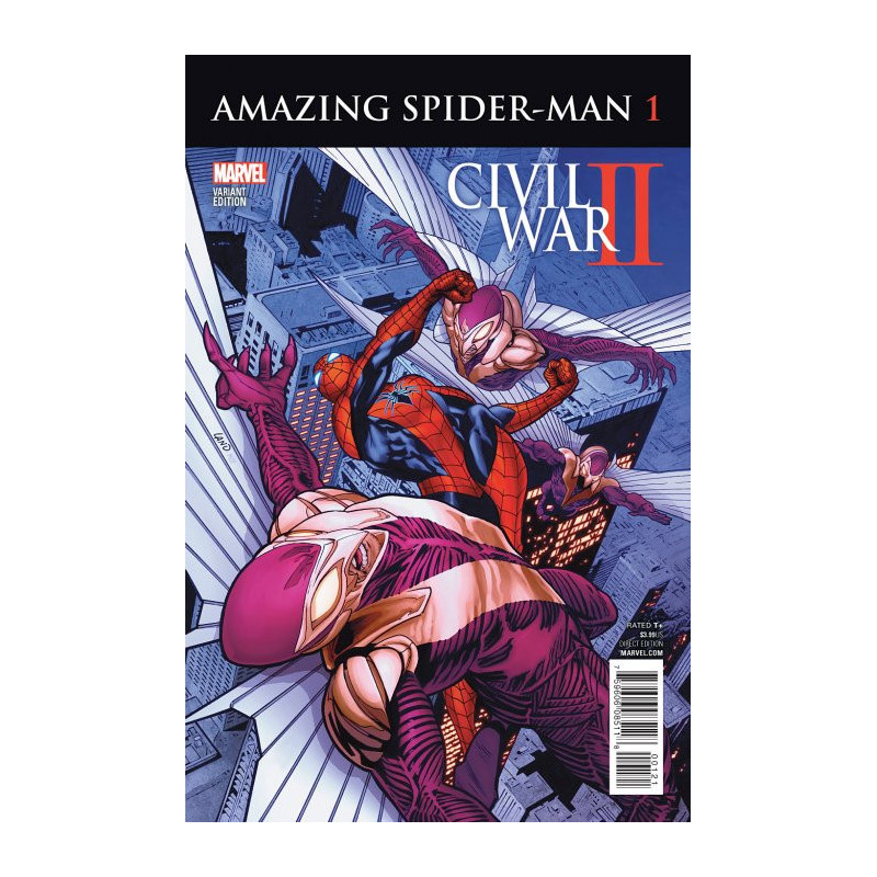 Civil War II: Amazing Spider-Man Mini Issue 1b Variant