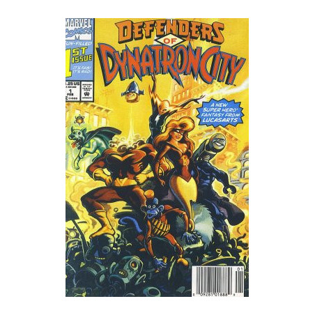 Defenders of Dynatron City  Issue 1