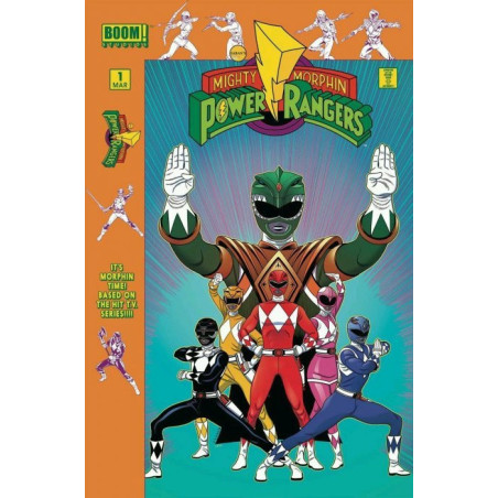 Mighty Morphin Power Rangers Vol. 4 Issue  1i Variant