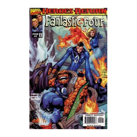 Fantastic Four Vol. 3 Issue  2b Variant