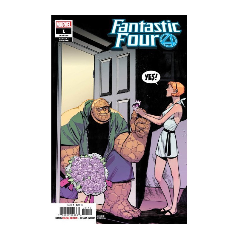 Fantastic Four Vol. 6 Issue  1 - 2nd print Variant