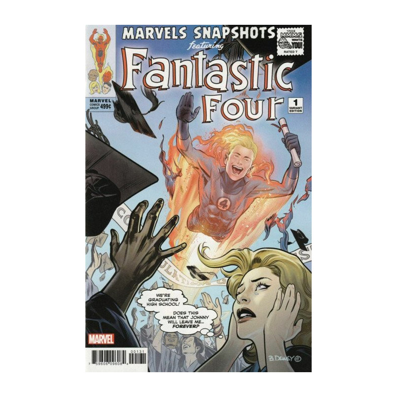 Marvels Snapshots: Fantastic Four One-Shot Issue 1c Variant