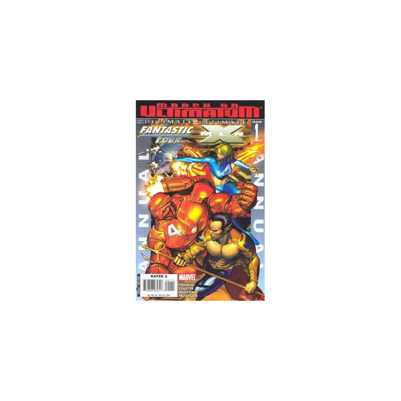 Ultimate Fantastic Four / X-Men Mini Annual 1b Variant