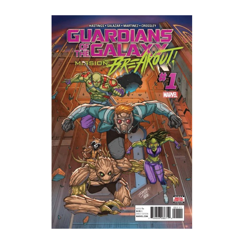 Guardians of the Galaxy: Mission Breakout One-Shot Issue 1