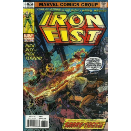 Iron Fist Vol. 5 Issue 73c Variant