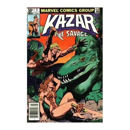 Ka-Zar the Savage  Issue  4