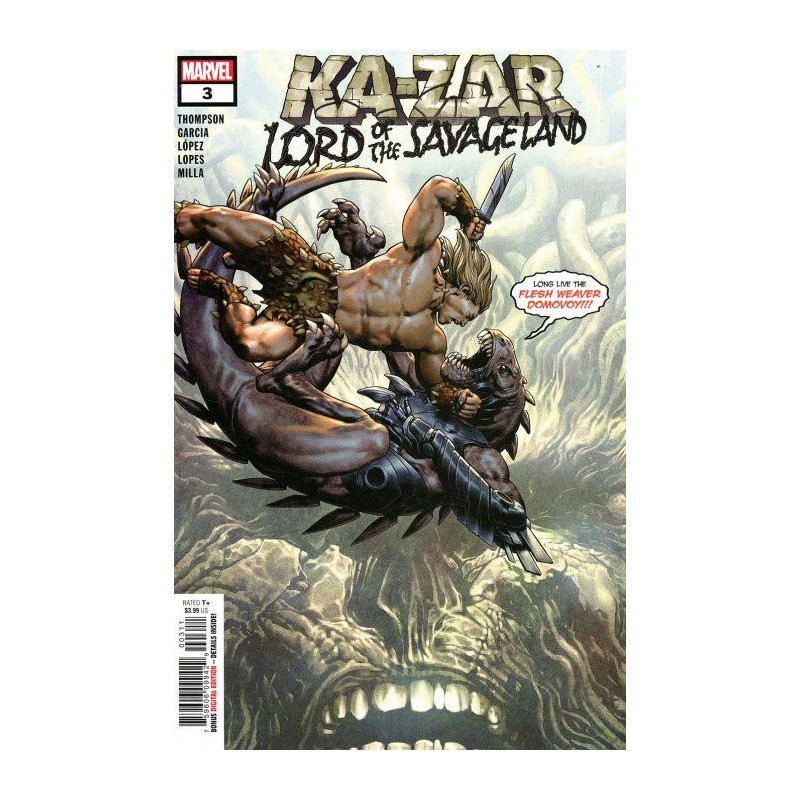 Ka-Zar: Lord of the Savage Land  Issue 3