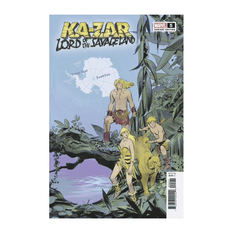 Ka-Zar: Lord of the Savage Land  Issue 5b Variant