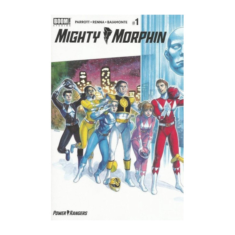 Mighty Morphin  Issue 1 - 2nd print b Variant