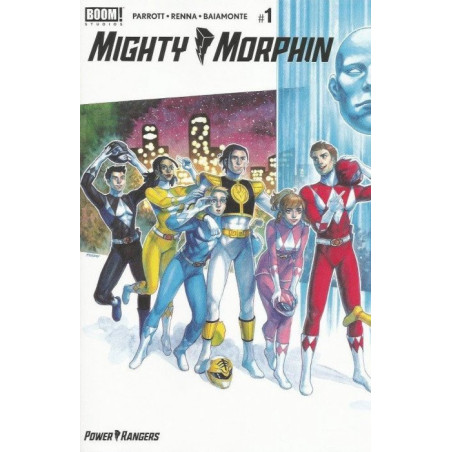 Mighty Morphin  Issue 1 - 2nd print b Variant