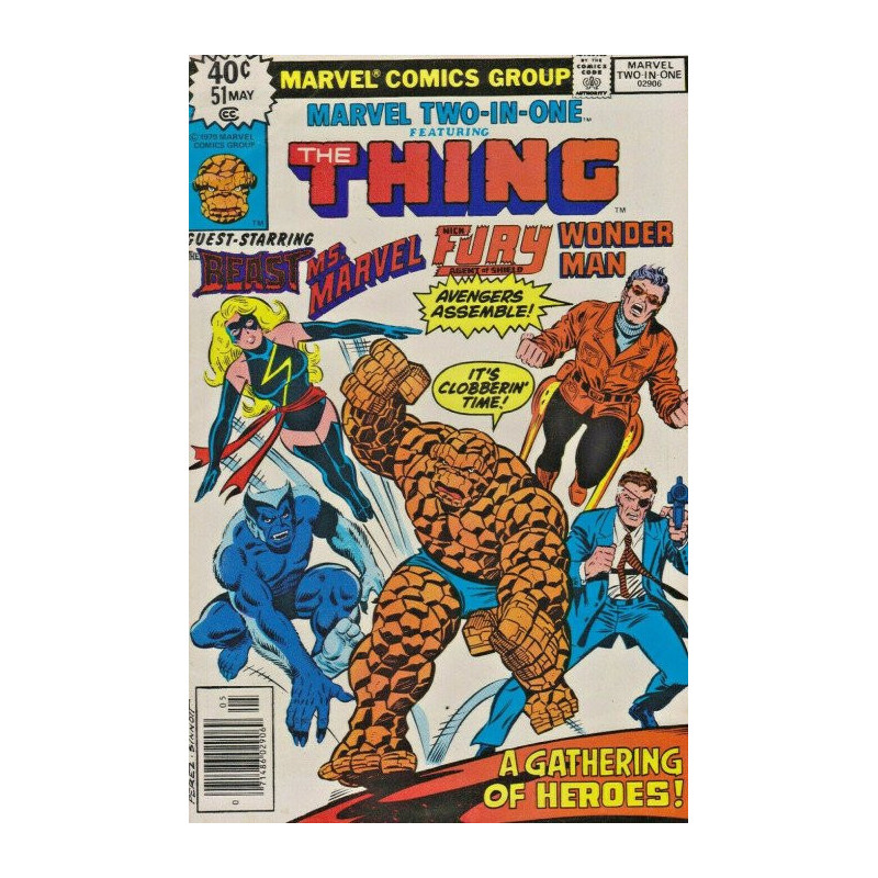 Marvel Two-in-One Vol. 1 Issue  51