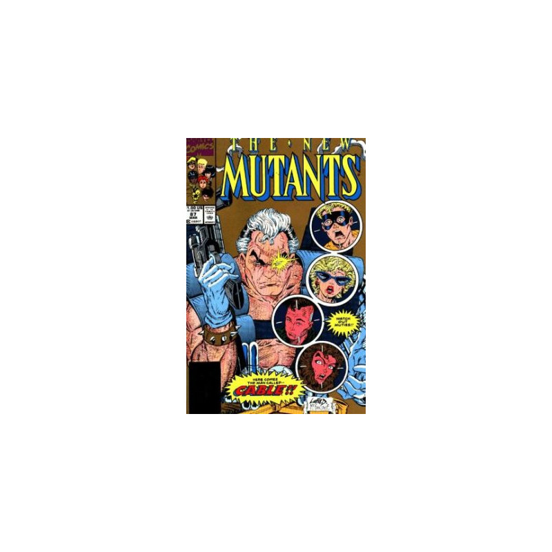 The New Mutants Vol. 1 Issue 87-2nd print Variant