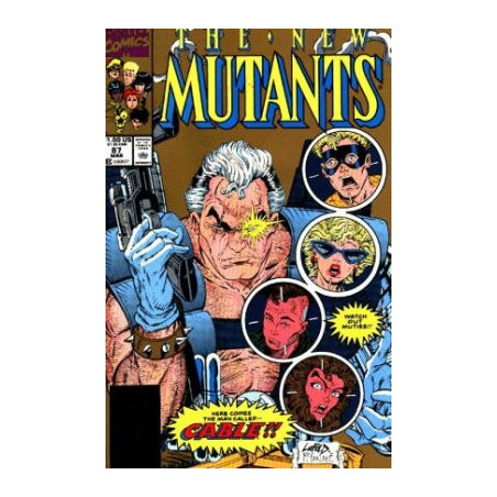 The New Mutants Vol. 1 Issue 87-2nd print Variant