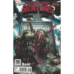 Deadpool's Secret Secret Wars Mini Issue 1bam Variant