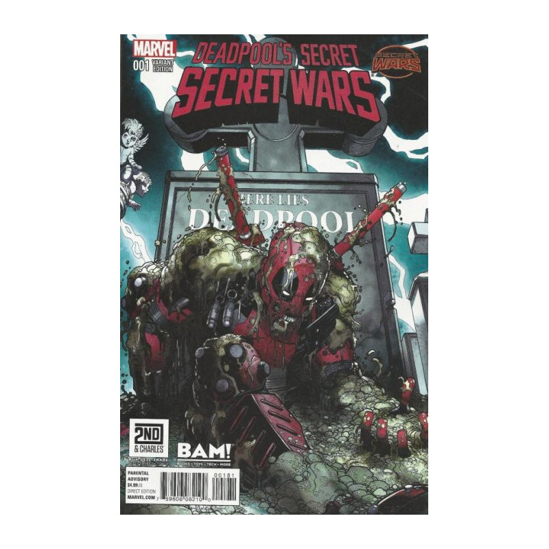 Deadpool's Secret Secret Wars Mini Issue 1bam Variant