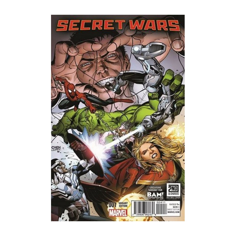 Secret Wars  Issue 1bam Variant