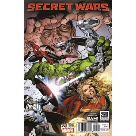 Secret Wars  Issue 1bam Variant