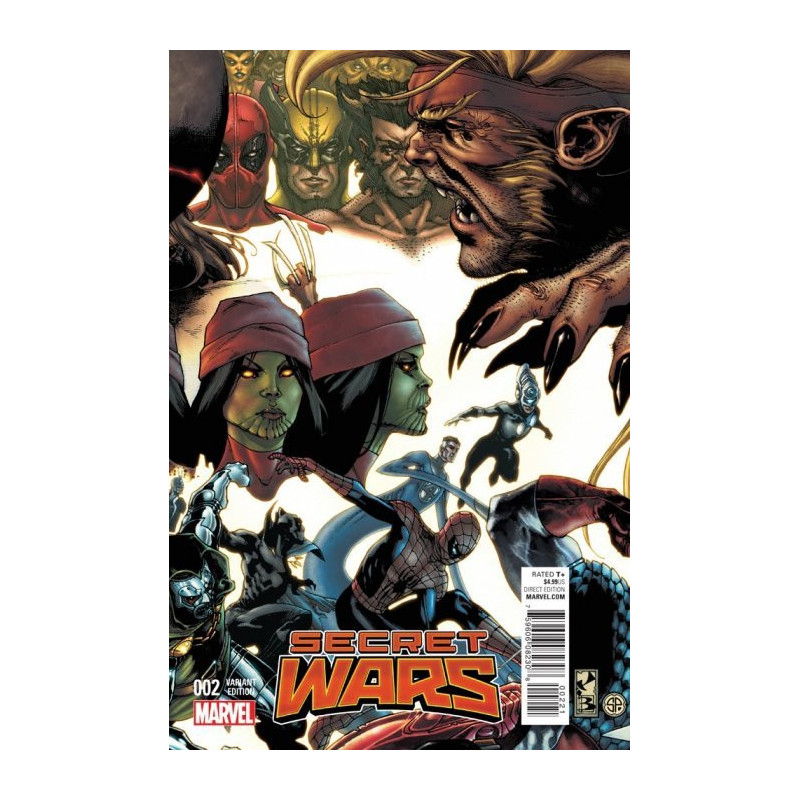 Secret Wars  Issue 2b Variant