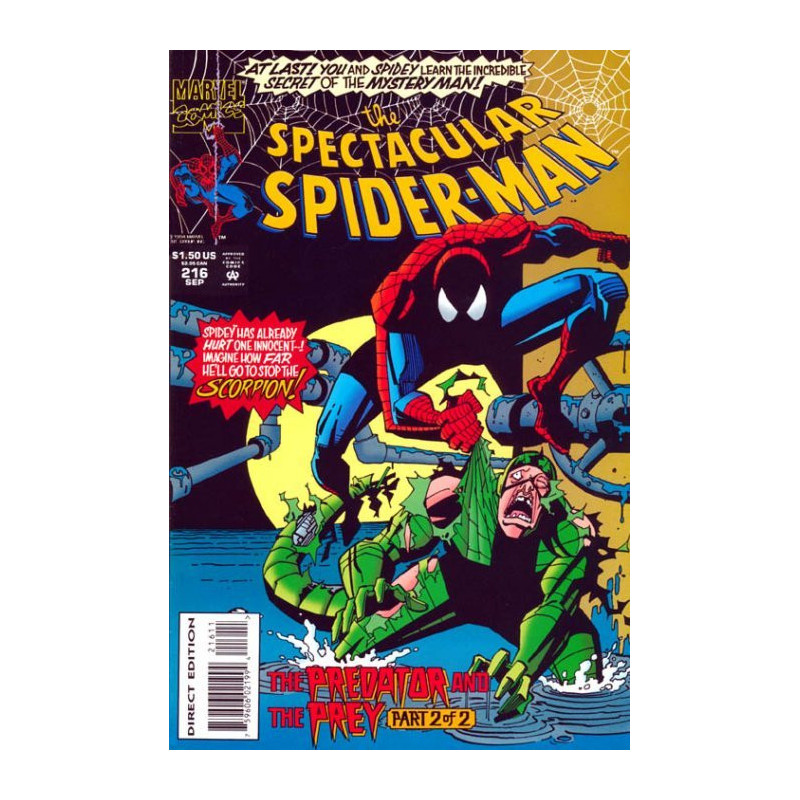 Spectacular Spider-Man Vol. 1 Issue 216