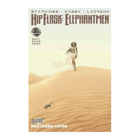 Hip Flask: Elephantmen Issue 1d Variant