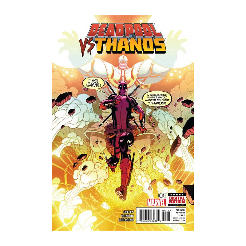 Deadpool vs Thanos Mini Issue 1