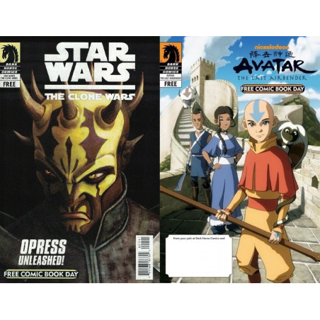 Avatar the Last Airbender / Star Wars: The Clone Wars One-Shot Issue 1