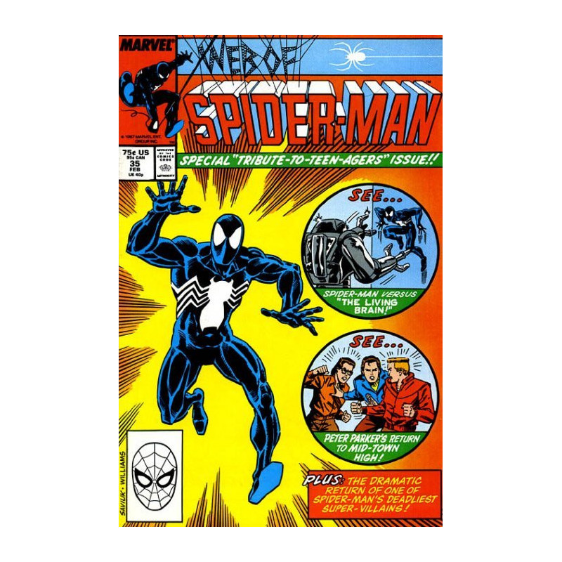 Web of Spider-Man Vol. 1 Issue  35