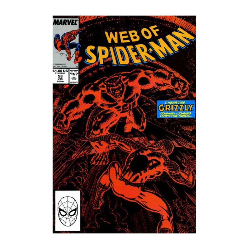 Web of Spider-Man Vol. 1 Issue  58