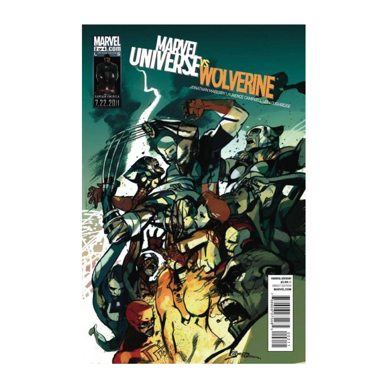 Marvel Universe vs Wolverine Mini Issue 2